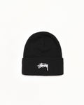 STOCK CUFF BEANIE - Black