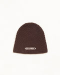 TEXTURED KNIT SKULLCAP - Brown