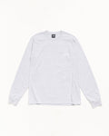 BASIC STÜSSY LS TEE - Ash Heather