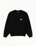 BASIC STÜSSY CREW - Black