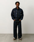 DENIM TRUCKER JACKET - Rinsed Indigo