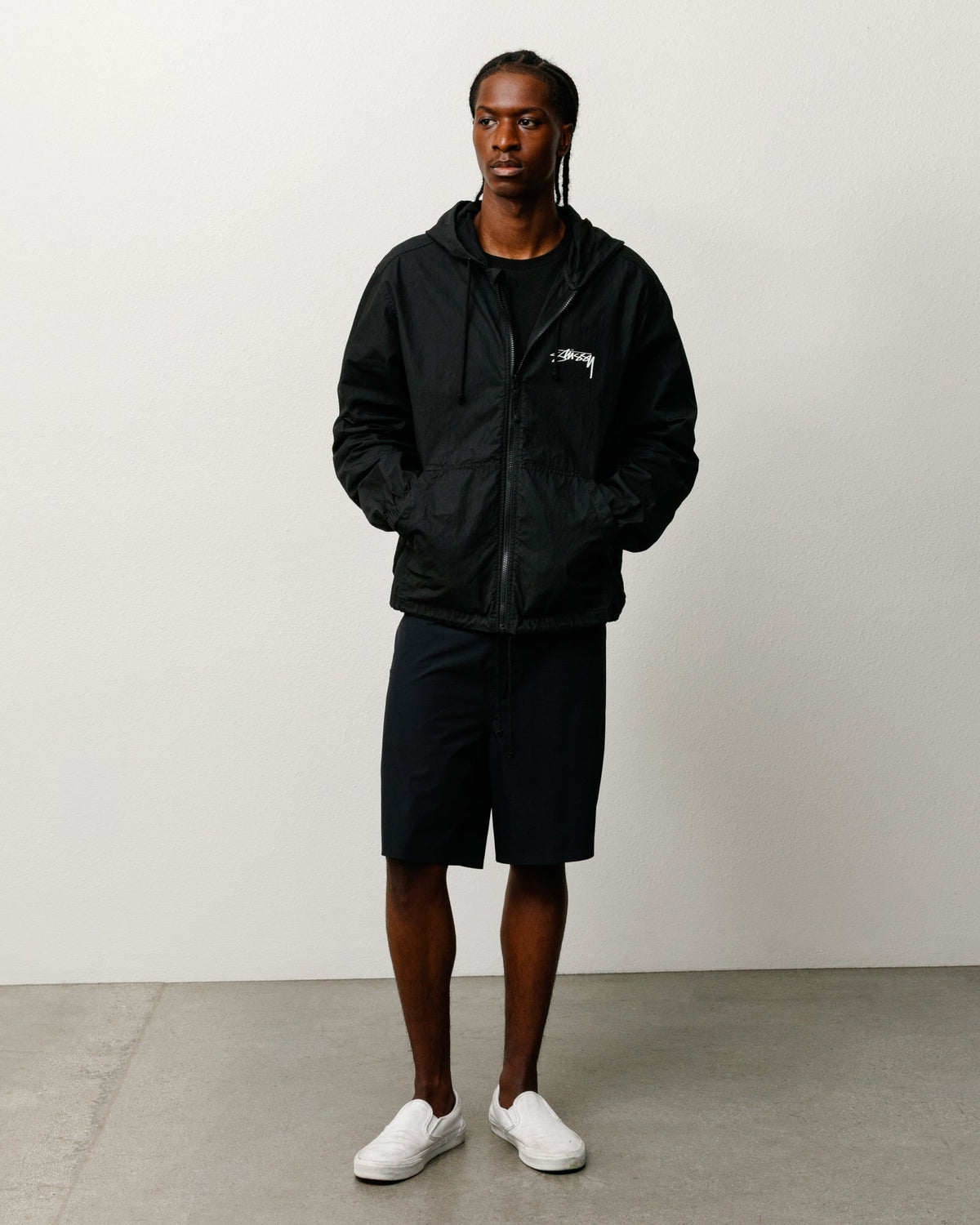 PEAK BOARD SHORT - Black