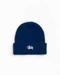 BASIC STÜSSY CUFF BEANIE - Blueberry
